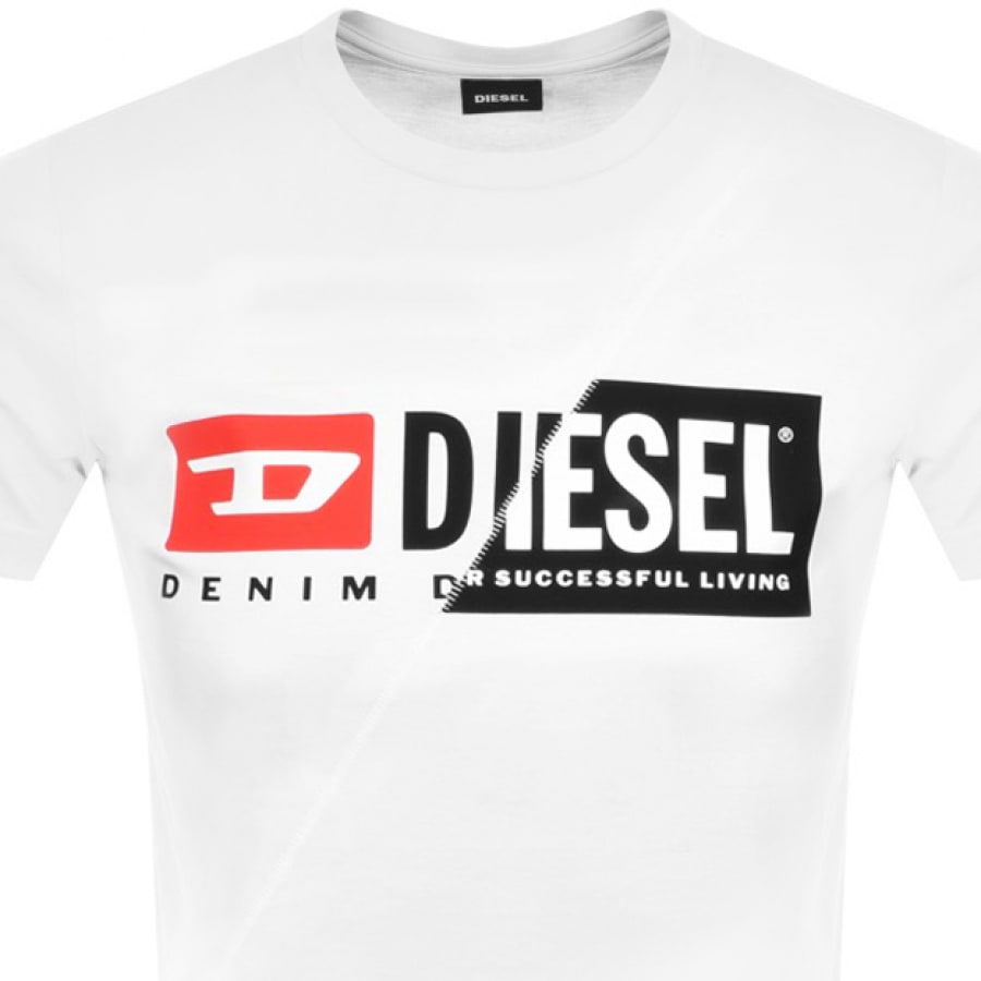 Alternative Image for ProductDiesel T Diego T Shirt White2